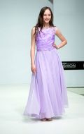 Платье бальное сиреневое; Артикул Б67