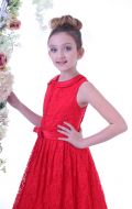 Платье бальное красное; Артикул Б53