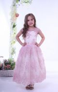 Платье бальное розовое; Артикул СМ28
